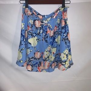 Periwinkle Baby Blue Skirt Size M